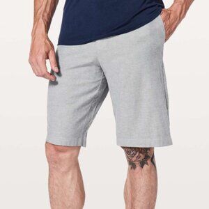 Lululemon Commission Short Relaxed *Qwick Oxford 11" Sz 36 Hidden Pocket